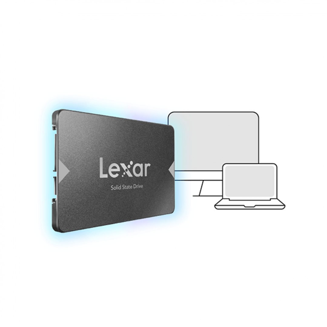 حافظه اس اس دی لکسار مدل NS100 با ظرفیت 128 گیگابایت