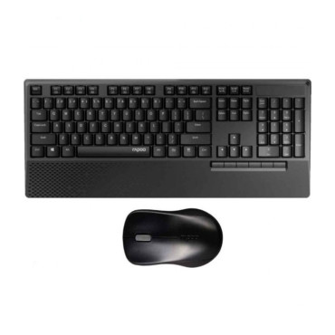 ماوس و کیبورد بی سیم رپو مدل X1960 بدون برچسب فارسی