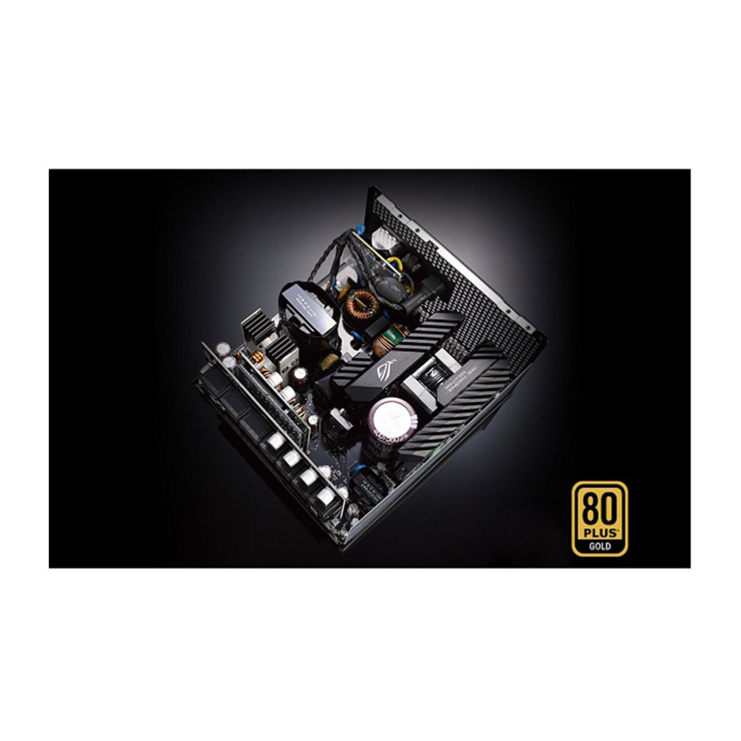 منبع تغذیه کامپیوتر ایسوس مدل ROG Strix 750G ماژولار با  استاندارد 80 Plus Gold