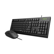 کیبورد و ماوس سیمی رپو مدل X120 PRO