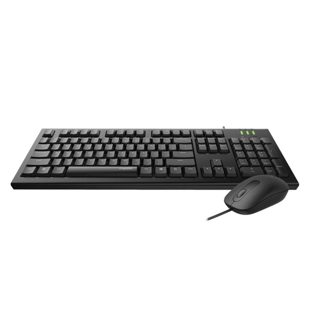 کیبورد و ماوس سیمی رپو مدل X120 PRO