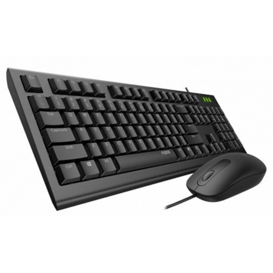 کیبورد و ماوس سیمی رپو مدل X120 PRO